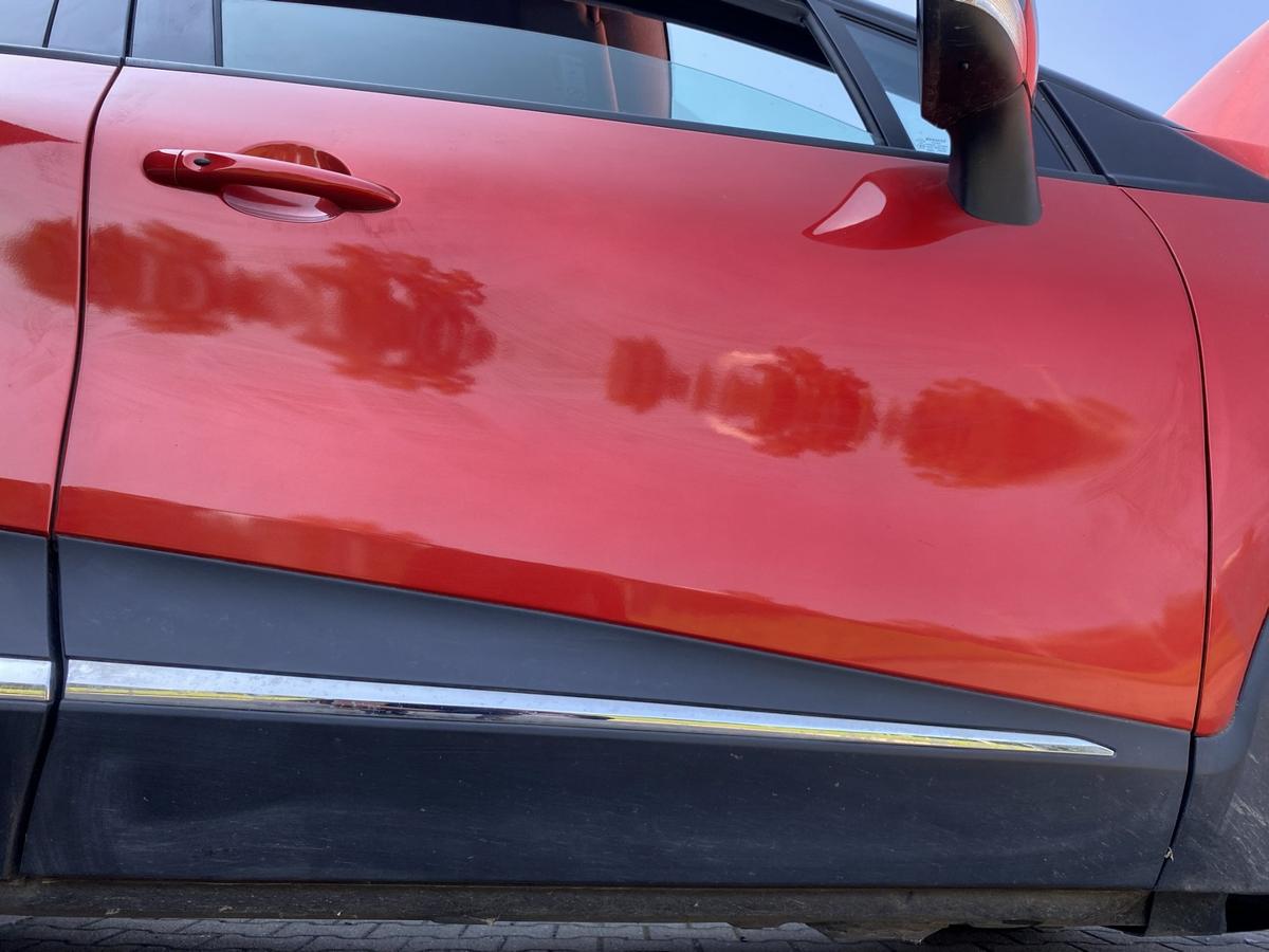 Renault Captur 1 original T&uuml;r vorn rechts BIXPA Rouge Flamme Rohbau Bj.2017